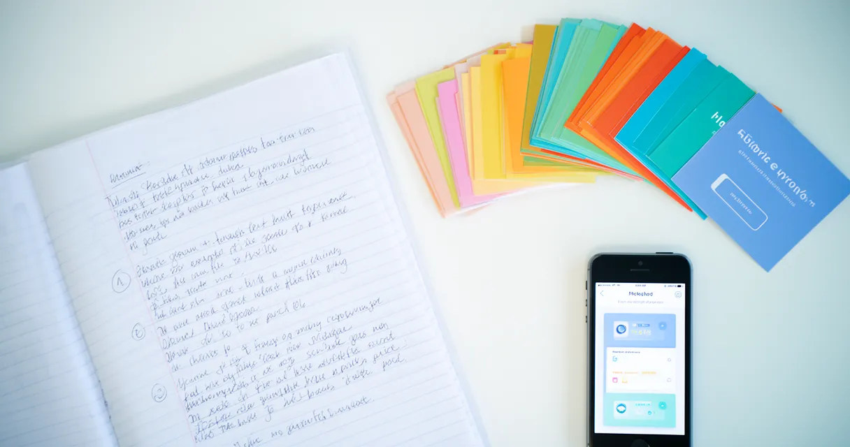 How to Turn Notes into Flashcards: Manual & AI Methods